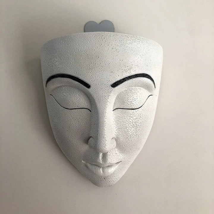 Hars Emberi Arc Függő Virágtartó - FaceVibe