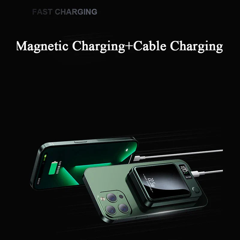 Magnetikus Vezeték nélküli Powerbank - MagCharge Mini
