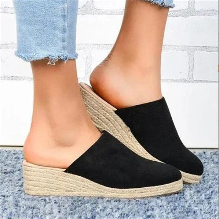 Retro chique platform szandál - Vera