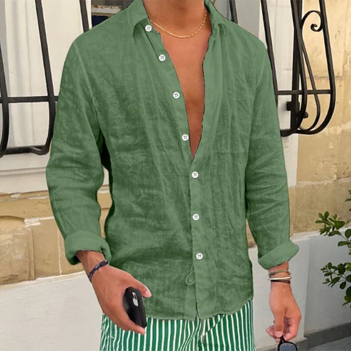 Légáteresztő és Laza Szabású Nyári Ing Férfiaknak – Taro