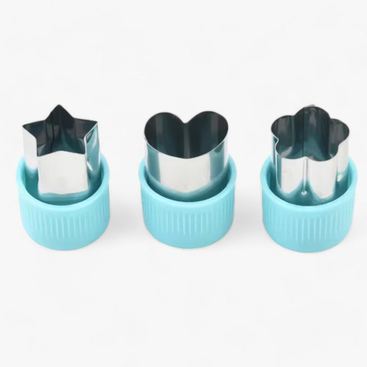 Kreatív Süti és Gyümölcs Kiszúró Készlet - StarHeart