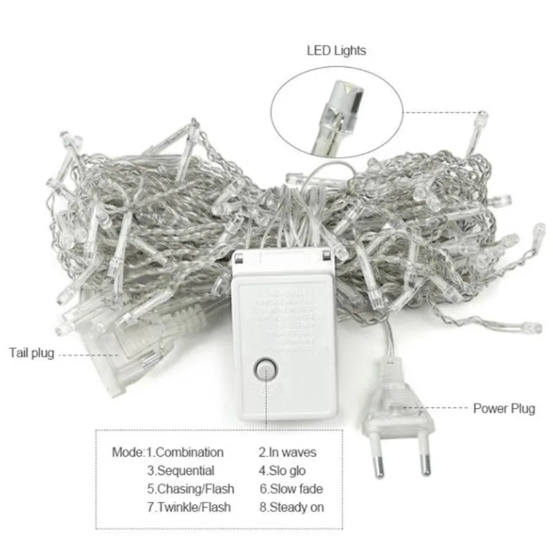 Hangulatos Jégkúp Világítás - FrostGlow