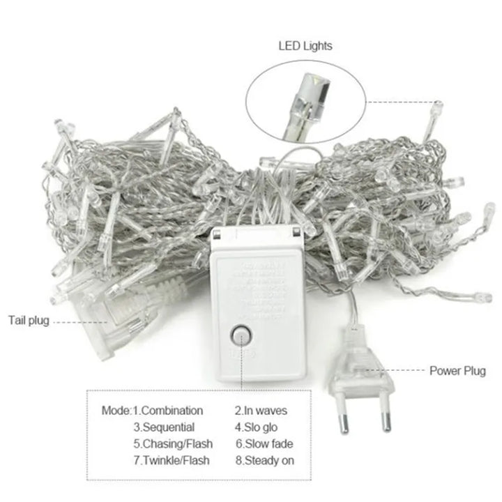 Hangulatos Jégkúp Világítás - FrostGlow