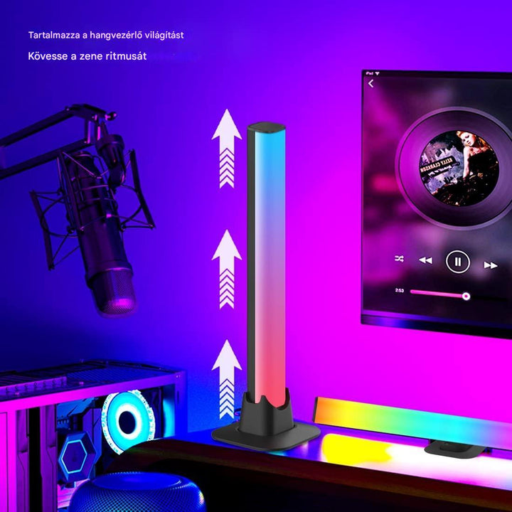 Zenei szinkronizáció LED fénycsövek - LumiRhythm