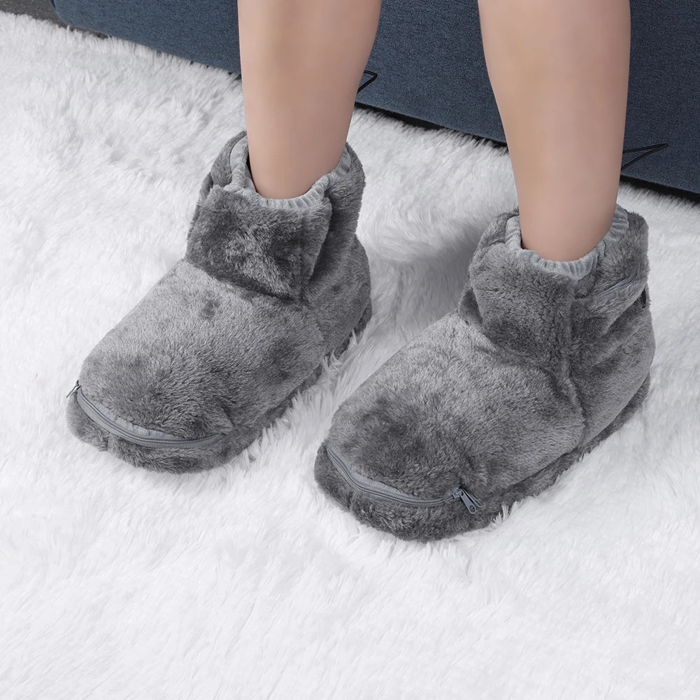 Elektromos USB-papucs plüss béléssel – WarmFeet