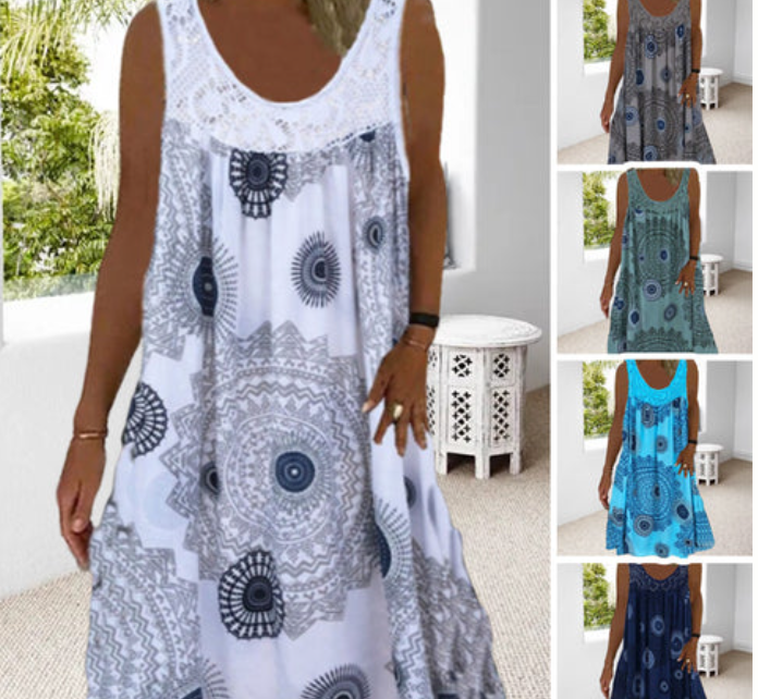 Ujjatlan nyári ruha – Miranda | Légi & Kényelmes