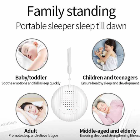 USB Tölthető Fehér Zaj Gépezet - SleepTone