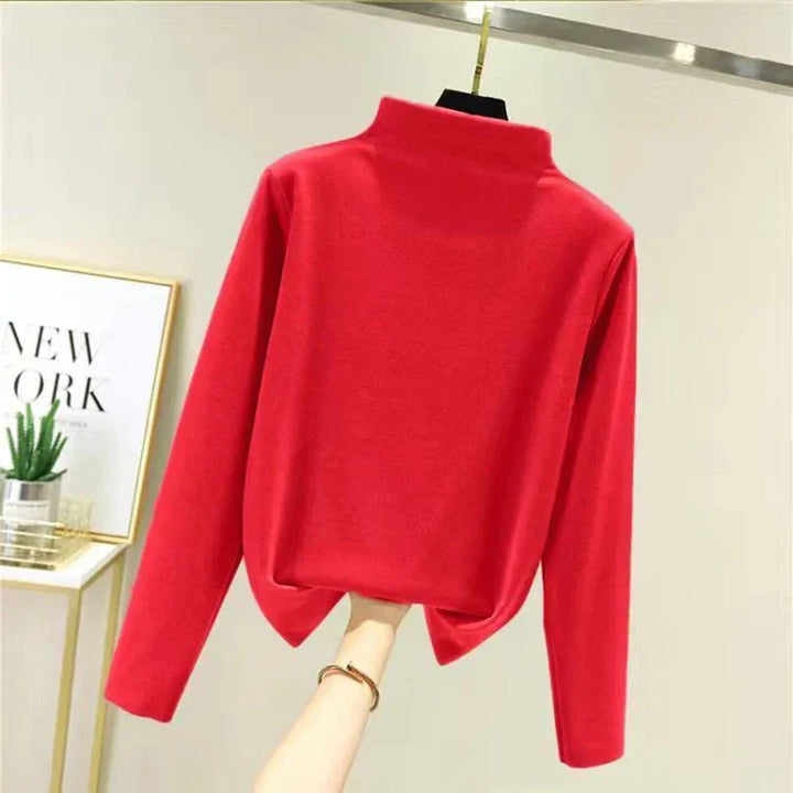 Két részes női téli szett bolyhos pulóverrel és nadrággal – Eva