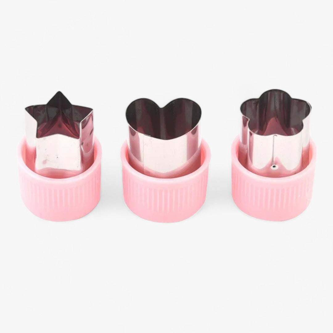 Kreatív Süti és Gyümölcs Kiszúró Készlet - StarHeart