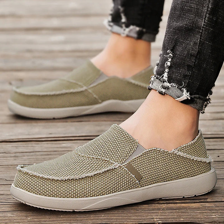 Könnyű vászoncipők férfiaknak | Lélegző nyári espadrilles - Niko
