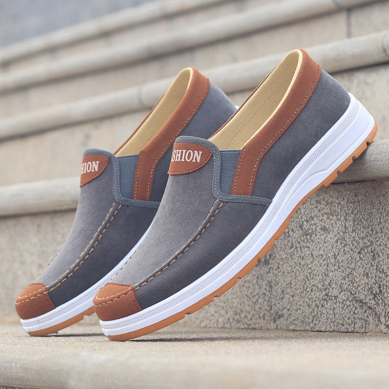 Férfi Slip-On Vászon Cipő – Matteo