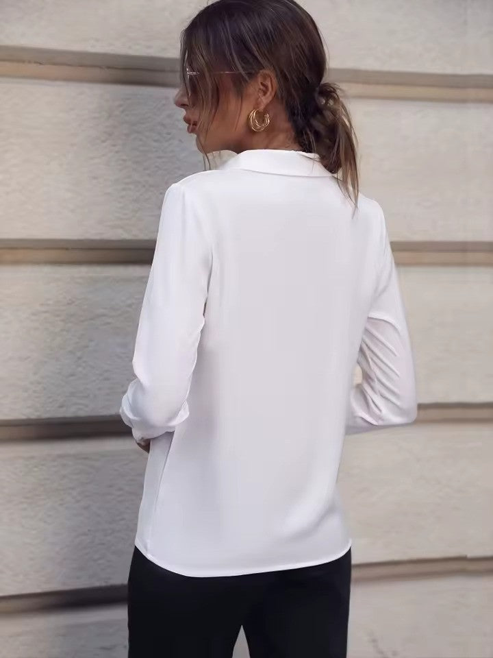 Elegáns chiffon blúz nőknek – Amélie