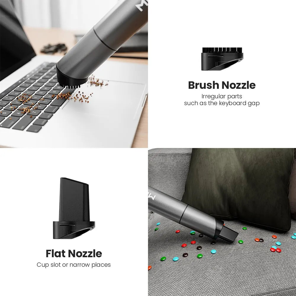 Vezeték nélküli kézi porszívó 3 szívófejjel - AirPro Mini