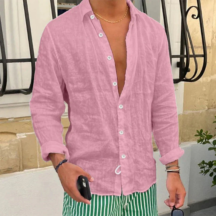 Légáteresztő és Laza Szabású Nyári Ing Férfiaknak – Taro