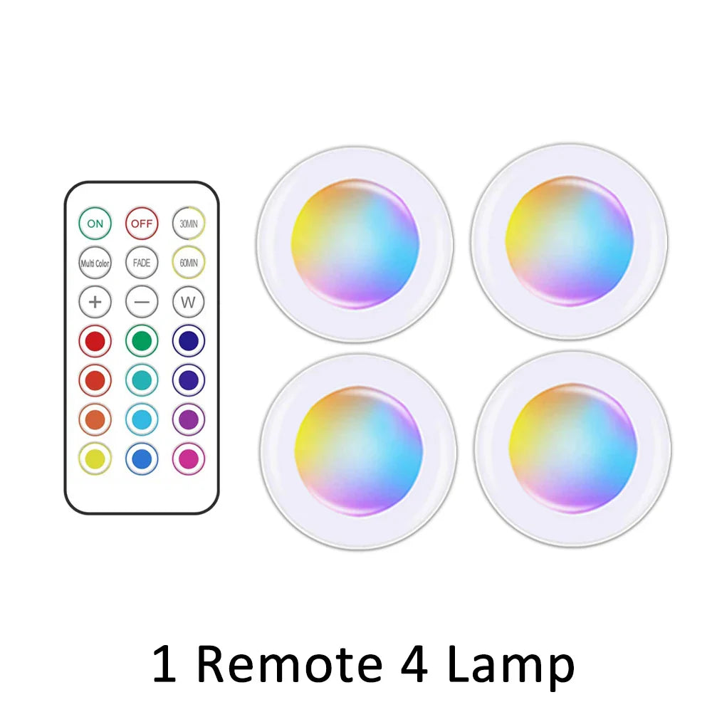 Vezeték nélküli RGB LED Aljzati világítás - GlowyLed
