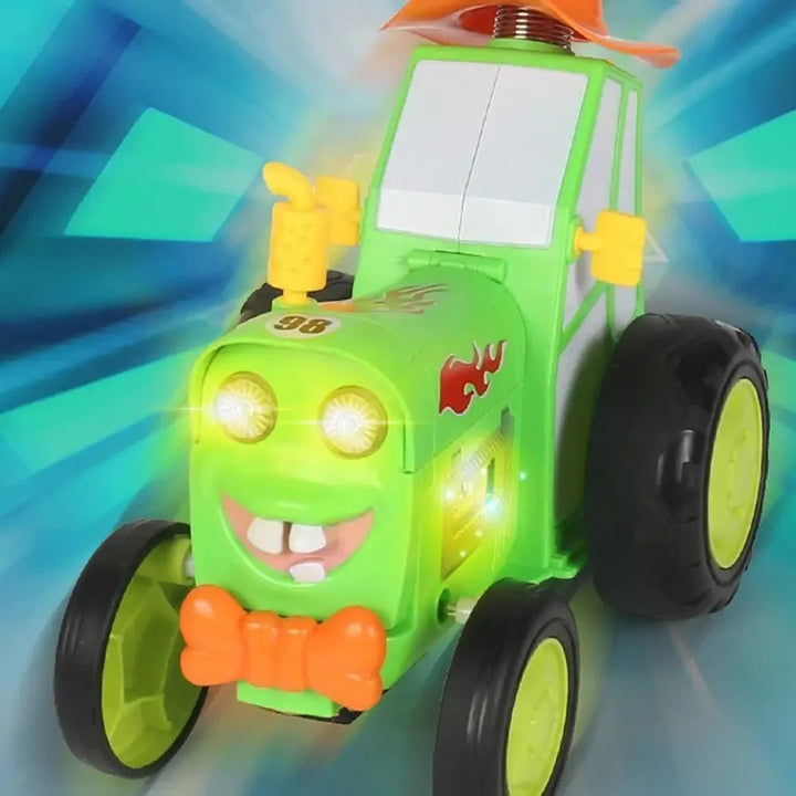 Stuntautó Fénnyel és Zenével – SpinRacer