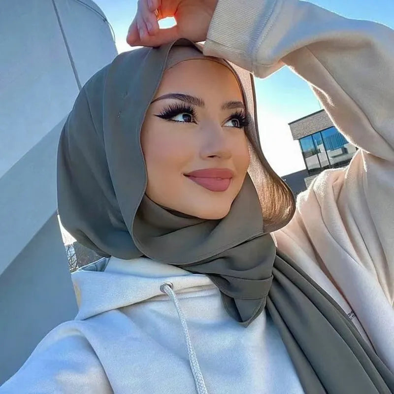 Chiffon Hijab Sál – Leilani