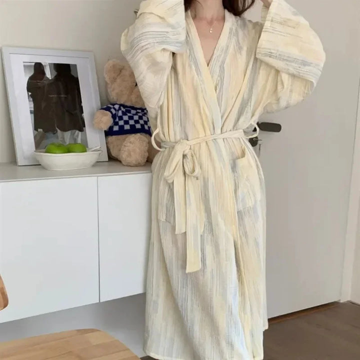 Casual Női Nyári Köntös Kimono Stílusban – Hana
