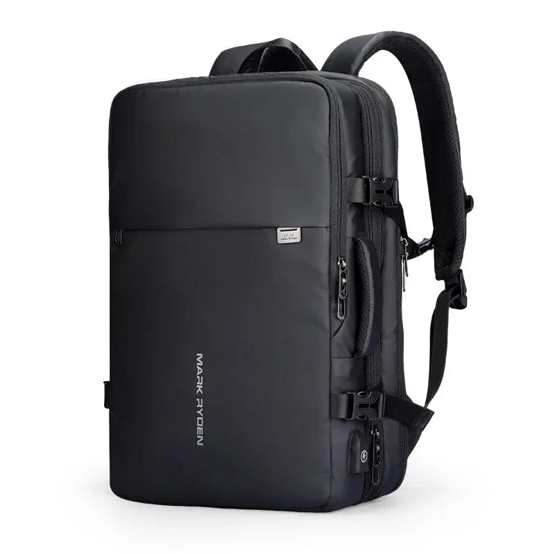 Bővíthető vízálló laptop- és légitársasági utazótáska