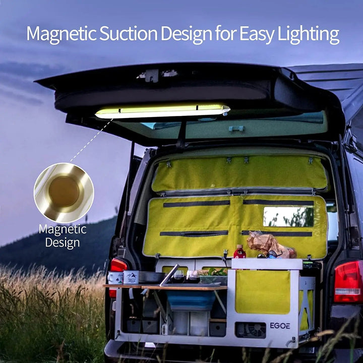 Felfújható Solar LED Csőlámpa - LumiGlow Pro