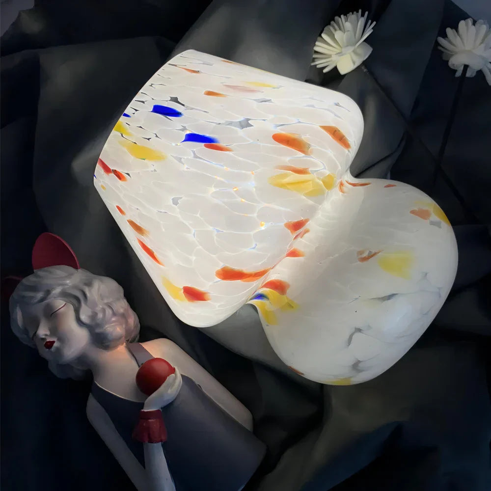 Esztétikai Üveges Gombalámpa - LumiMush