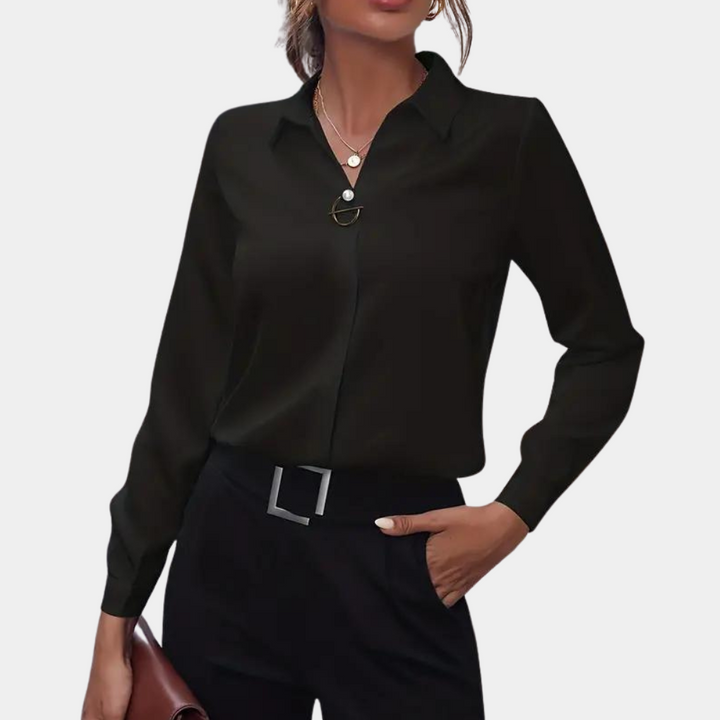 Elegáns chiffon blúz nőknek – Amélie