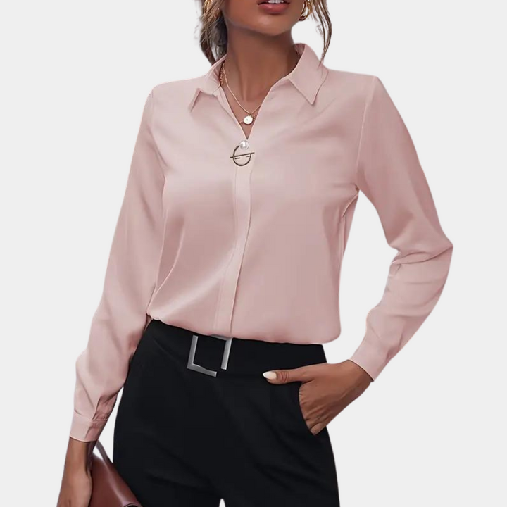 Elegáns chiffon blúz nőknek – Amélie