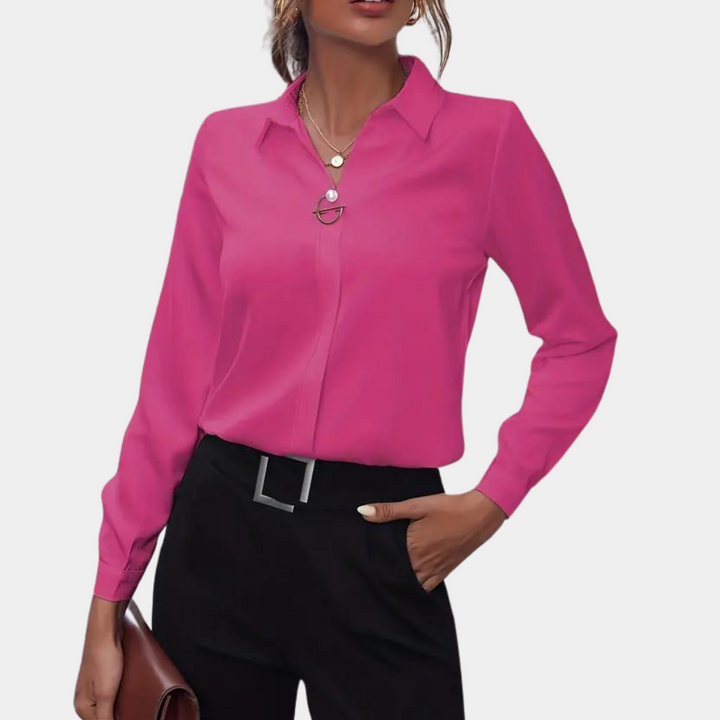Elegáns chiffon blúz nőknek – Amélie