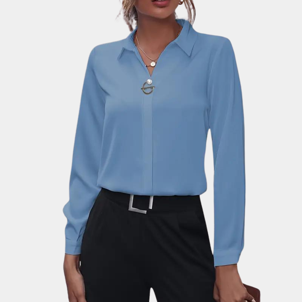 Elegáns chiffon blúz nőknek – Amélie