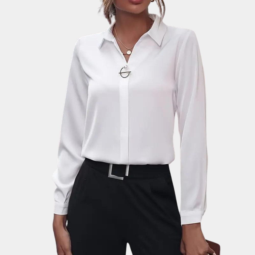 Elegáns chiffon blúz nőknek – Amélie