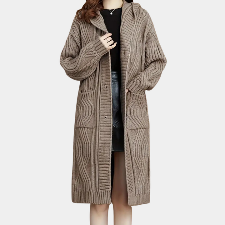 Kényelmes kötött kardigán nőknek - Mira