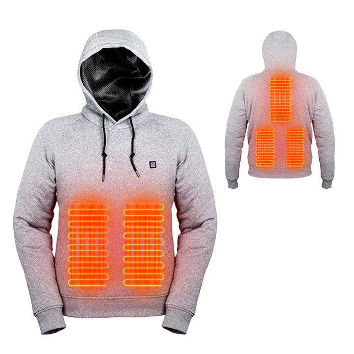 Fűtött uniszex kapucnis pulcsi - ThermaHoodie