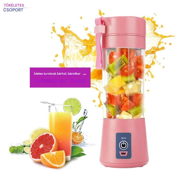 Hordozható Smoothie Készítő Italfunkcióval - FreshBlend To-Go