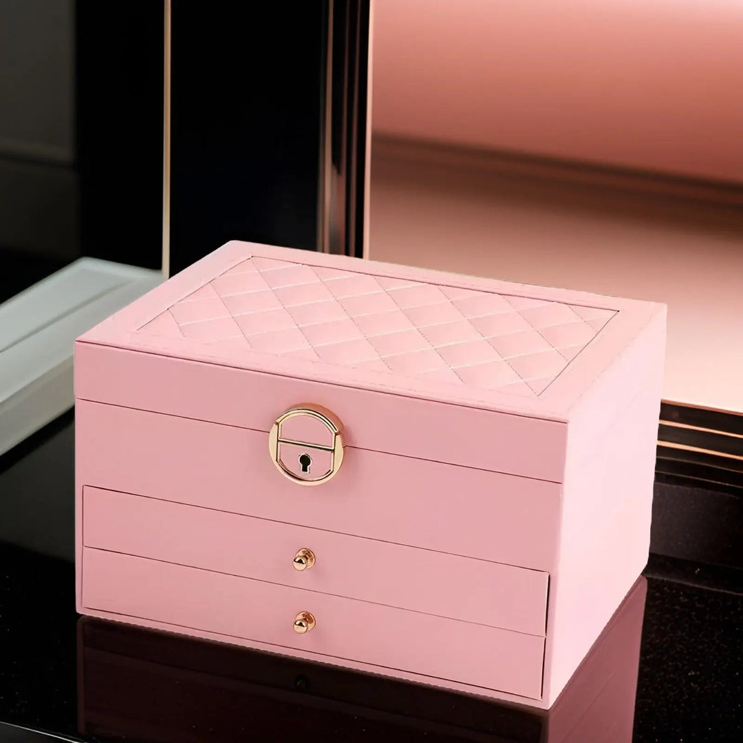 Luxus Többrétegű Ékszeres Doboz - EleganceBox