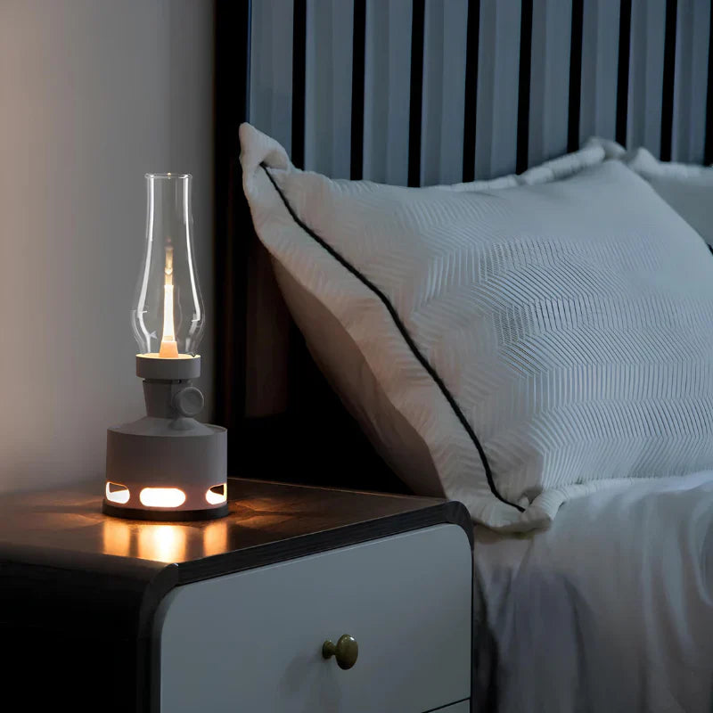 Újratölthető Vintage LED Lámpás - LumaLantern