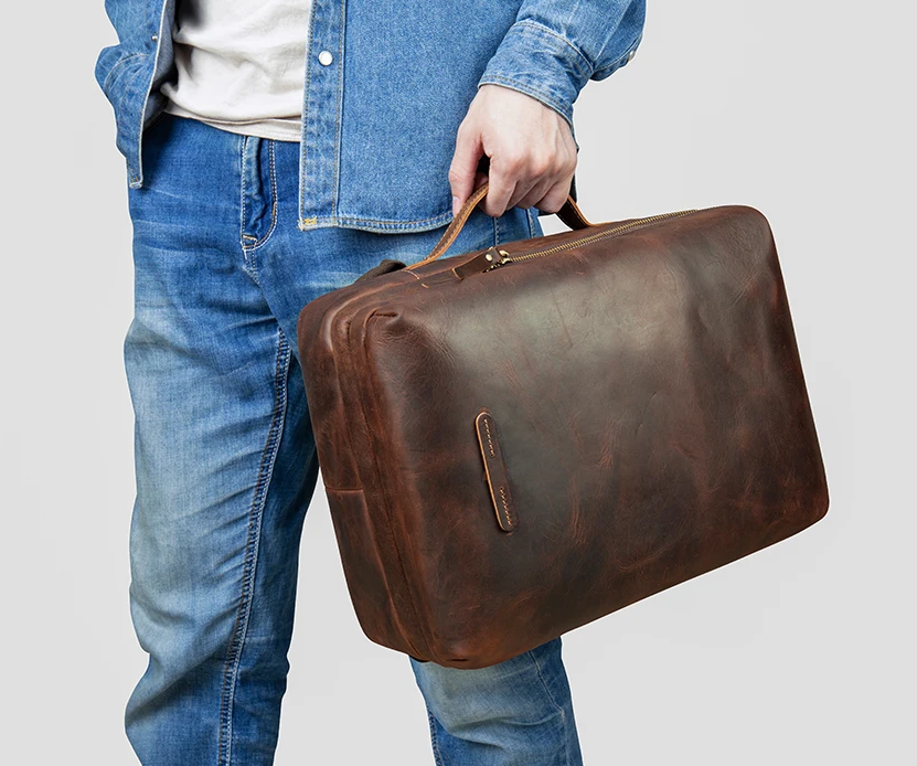 Bőr Laptoptartó és Üzleti Hátizsák Férfiaknak