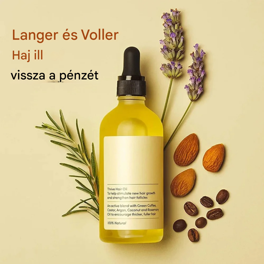 Természetes Rozmaring Hajnövesztő Olaj - HerbGlow