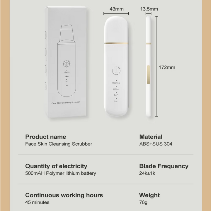 Mélységi Tisztító Bőrkaparó