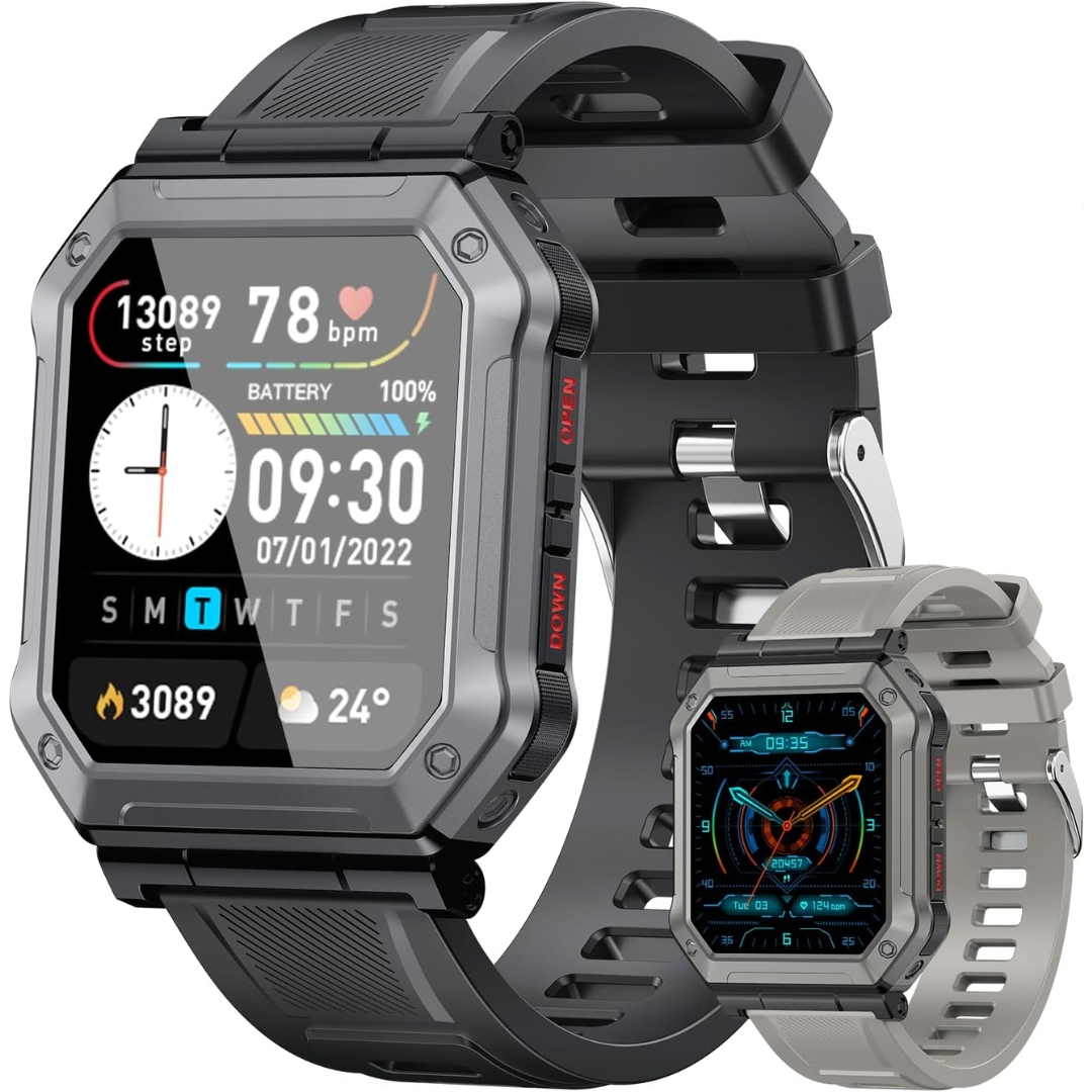 Katona Smartwatch Férfiaknak Fitnesz Követővel - Wayne