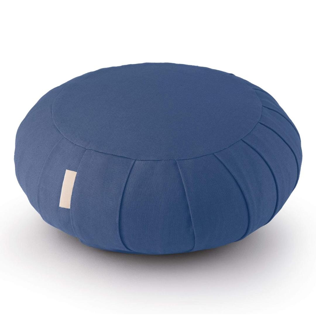 Meditációs párna organikus pamutból, buck Wheat házzal