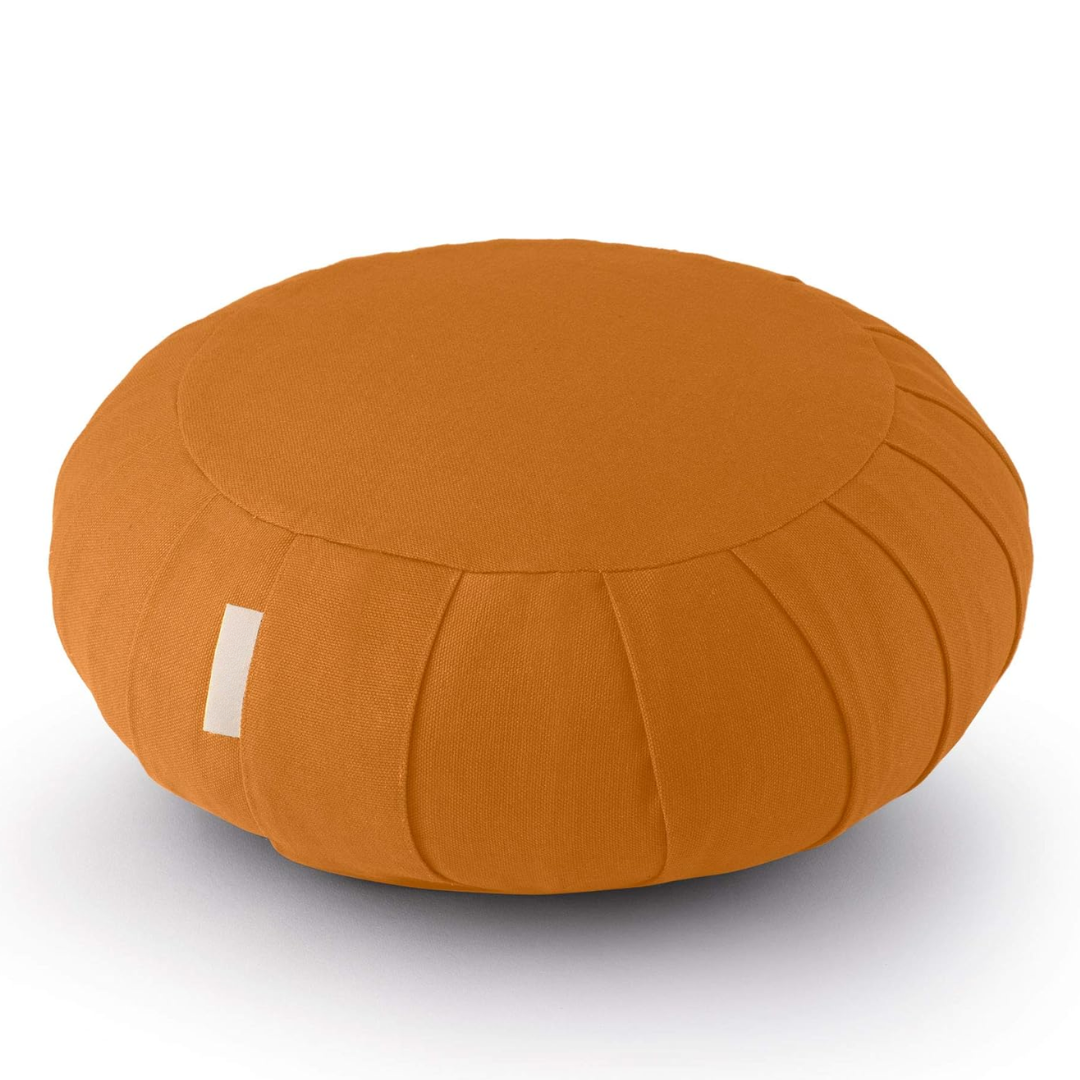 Meditációs párna organikus pamutból, buck Wheat házzal