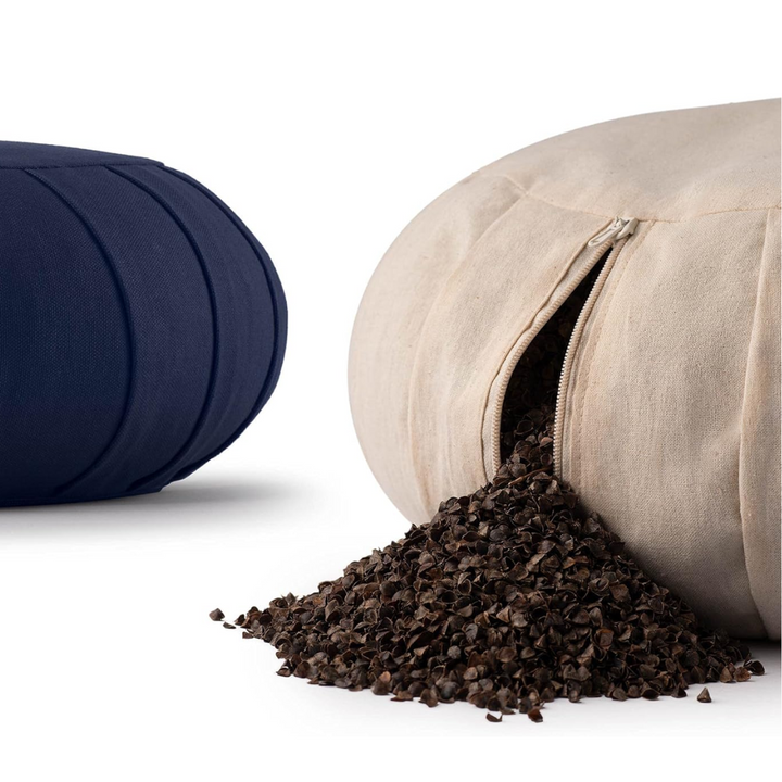 Meditációs párna organikus pamutból, buck Wheat házzal