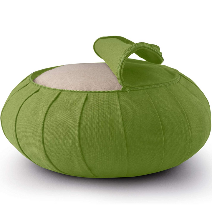 Meditációs párna organikus pamutból, buck Wheat házzal