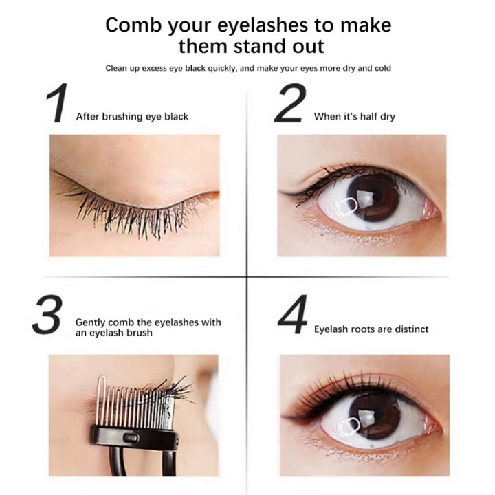 Szemhéjfesték és szétválasztó - Precíziós eszköz a tökéletes szempillákhoz