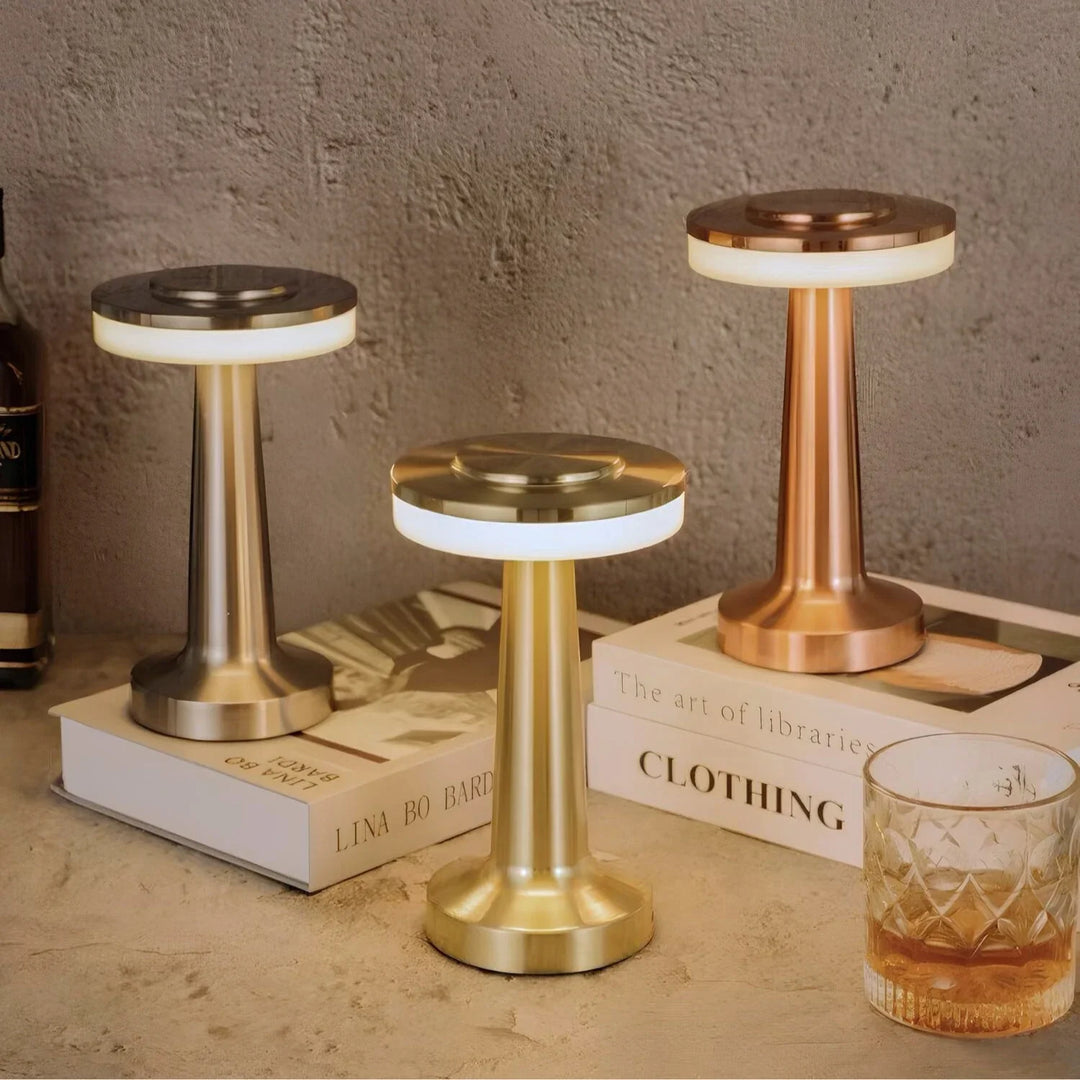 Vezeték nélküli Retro Asztali Lámpa - LumiBar