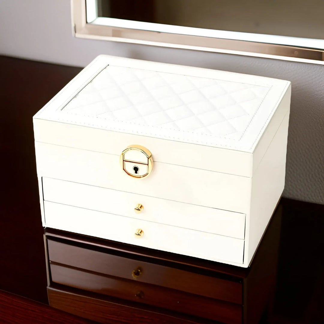 Luxus Többrétegű Ékszeres Doboz - EleganceBox