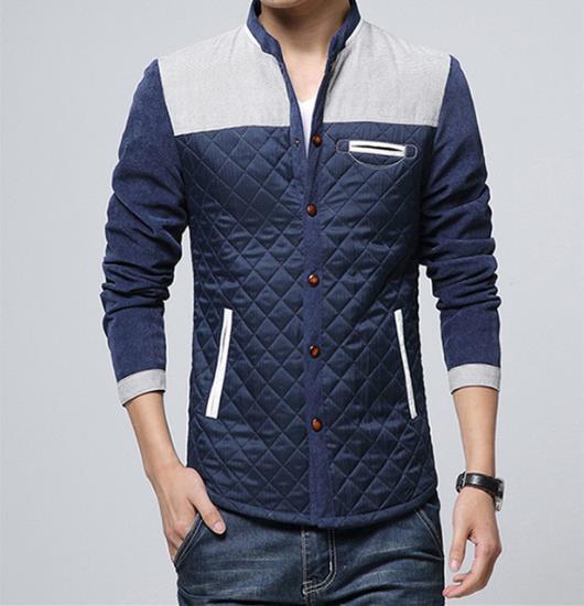 Retro széldzseki álló gallérral férfiaknak – Orlando