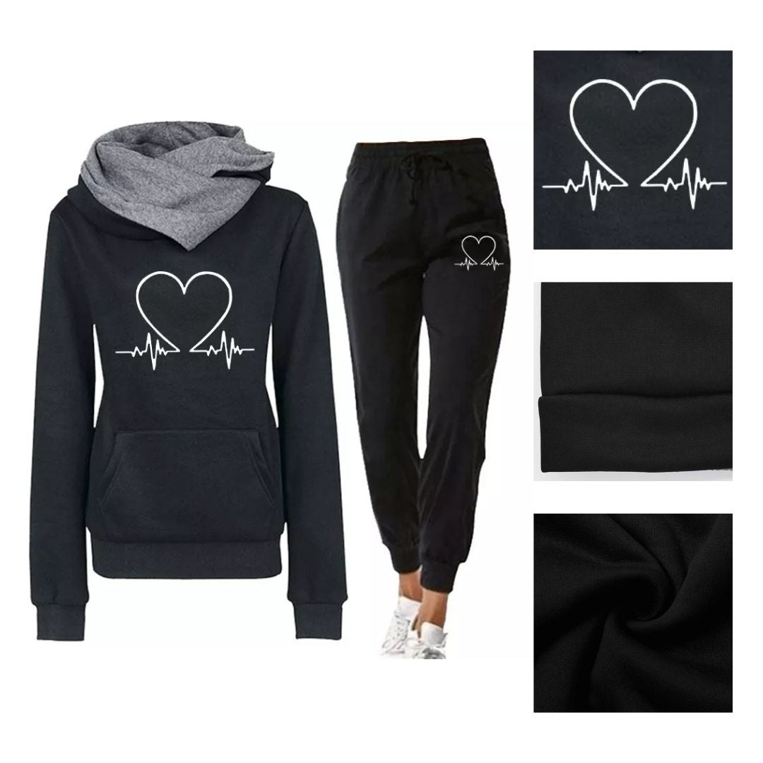 KÉNYELMES NŐI KÉT RÉSZESE SPORTÖLTÖZET - WARMFLEX™