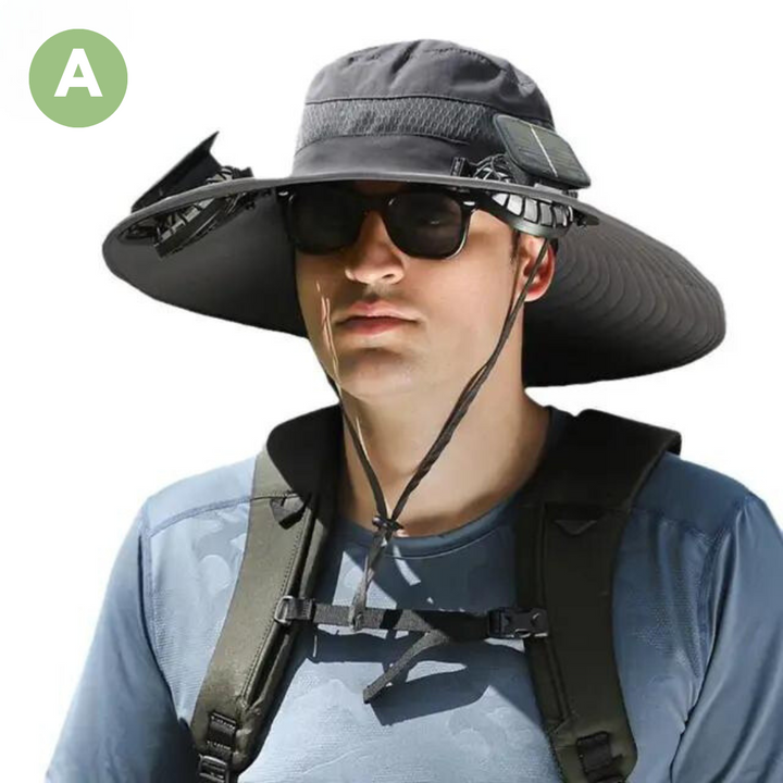Kültéri napernyő sapka beépített ventilátorral – Sunbreeze
