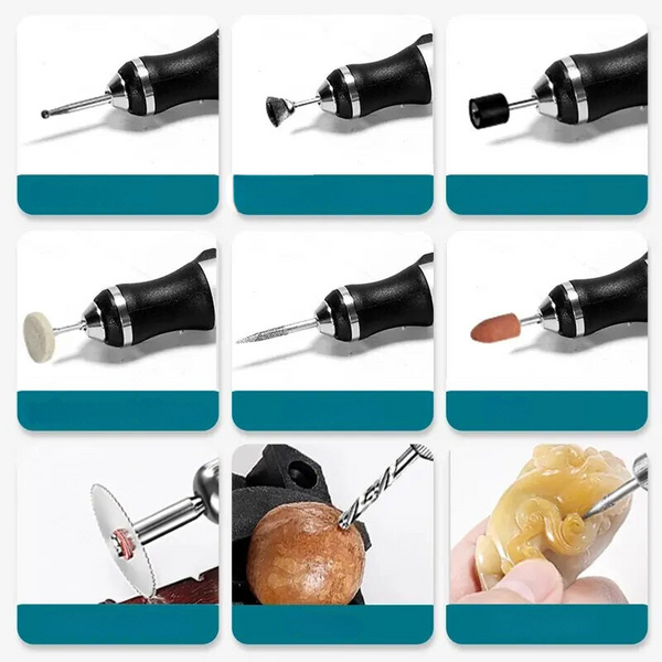 Vezeték nélküli forgó multitool - ToolverX